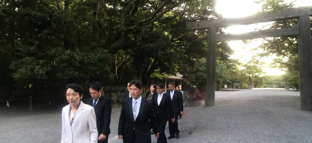 伊勢神宮 御垣内参拝